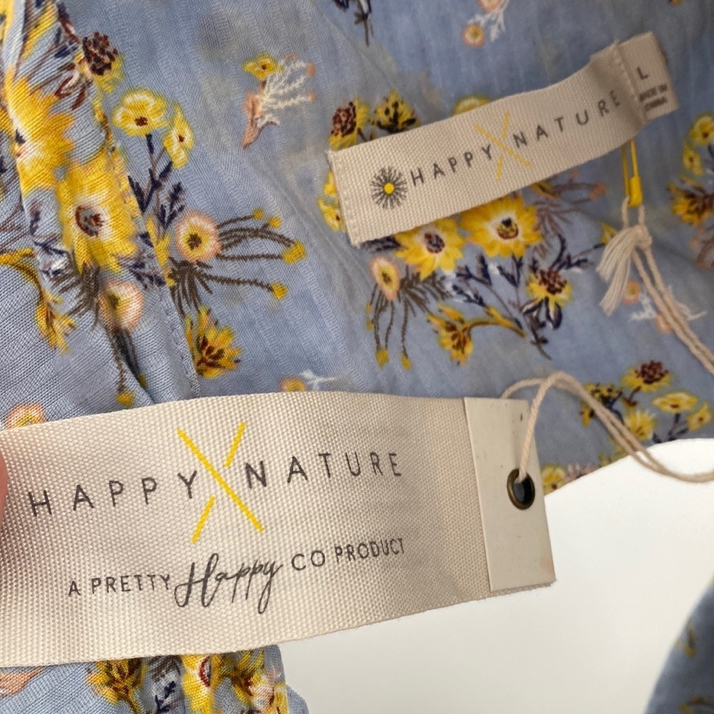 Happy X Nature Anouk Floral Dress Size Large☀️🌻 - Picture 6 of 10